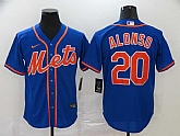 Mets 20 Pete Alonso Royal 2020 Nike Cool Base Jersey,baseball caps,new era cap wholesale,wholesale hats